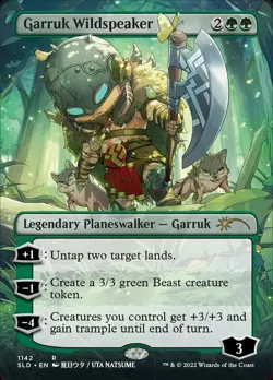 Garruk Wildspeaker (Borderless) [Secret Lair Drop Series] Foil Near Mint - Image 1