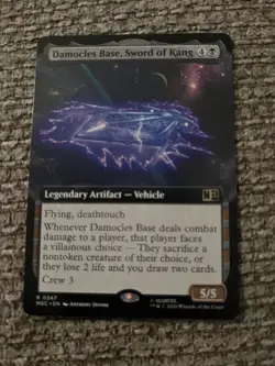 Damocles Base, Sword Of Kang Extended Art Marvel Super Heroes Mtg Nm 0347 - Image 1