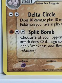 2006 POKEMON EX HOLON PHANTOMS PRERELEASE #41 EXEGGUTOR NM!! 🤩 - Image 5