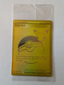 Pokemon Trainer Poke Ball SWSH146 Sealed Celebrations Promo - Image 1