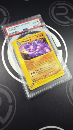 2003 POKEMON AQUAPOLIS #24 NIDOKING PSA 10 - Image 1