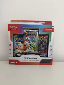Pokemon Sealed First Partner Illustration Collection Series 2 Sealed New IN HAND - Image 1