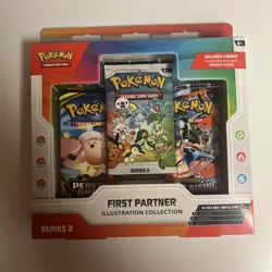 Pokemon TCG First Partner Illustration Collection Box Series 2 Sealed New - Image 1
