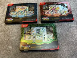 Pokemon - PALDEAN FATES QUAQUAVAL/ MEOWSCARADA/SKELEDIRGE Premium Collections - Image 1