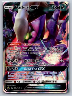 DARKRAI GX 88A/147 HOLO PROMO ALTERNATE ART PROMOS POKEMON NM/M - Image 1