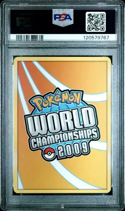 2009 POKEMON WORLD CHAMPIONSHIPS PROMO QUEENGAR #92 CALL ENERGY PSA 7 - Image 2