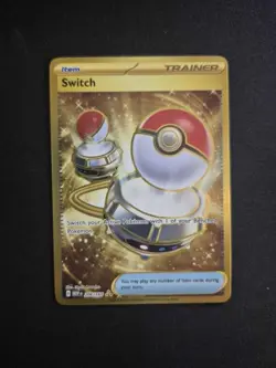 Switch 206/165 NM - Hyper Rare Full Art - Pokemon 151 - Image 1