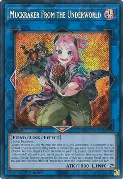 Muckraker From the Underworld-Secret Rare - 1st Edition - DABL-EN051 - Darkwi... - Image 1