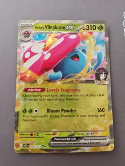Pokemon TCG Erika's Vileplume Ex 003/217 Ascended Heroes - Image 1
