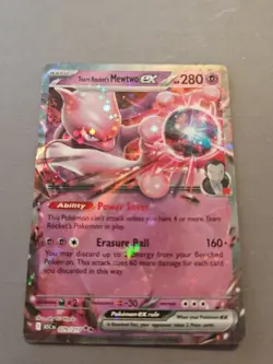 Pokemon TCG Team Rocket's Mewtwo EX 079/217 Ascended Heroes - Image 1