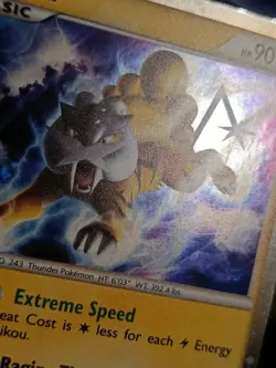 Pokemon Raikou SL9 Call Of Legends Holo - NM - Image 3