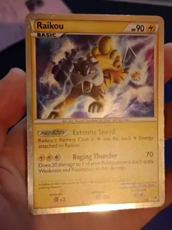 Pokemon Raikou SL9 Call Of Legends Holo - NM - Image 4