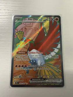 Ethan's Ho-Oh ex 209/182 Sv10: Destined Rivals Holo - Image 1