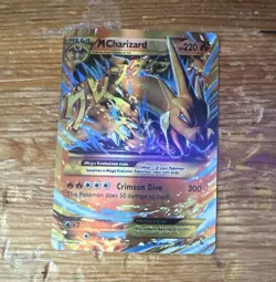 The Pokemon Company M Charizard EX 107/106 Flashfire Secret Rare Full Art Holo - Image 1