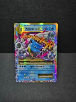 Pokemon TCG: Mega Blastoise EX 22/108 - Evolutions - Ultra Rare & Holo - Image 1