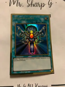 WIEDERGEBURT - 1. AUFLAGE MAGO-DE045 DEUTSCH Yu Gi Oh! CARD ULTRA GOLD RARE - Image 3