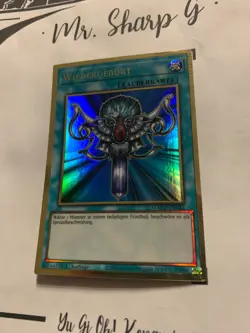 WIEDERGEBURT - 1. AUFLAGE MAGO-DE045 DEUTSCH Yu Gi Oh! CARD ULTRA GOLD RARE - Image 5