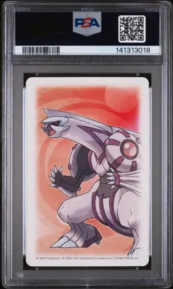 2007 POKEMON PEARL VERSION PLAYING CARDS KING OF DIAMONDS LUCARIO PSA 10 - Image 2