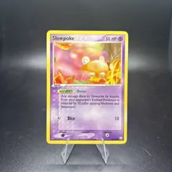 Slowpoke 76/109 Common Team Rocket Returns NM Pokemon Card -c - Image 1