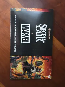 MTG Secret Lair Spider-Man Venom Unleashed Color Non-foil - Image 1