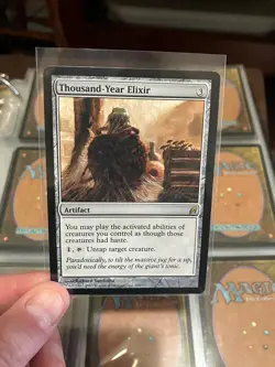 MTG - Thousand-Year Elixir - Lorwyn - Image 1