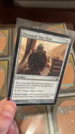 MTG - Thousand-Year Elixir - Lorwyn - Image 2