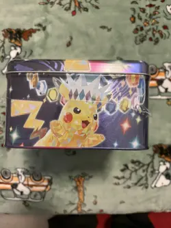 2024 Fall POKEMON TCG Pikachu Collectors Chest - 6 Booster Packs + More - Image 4