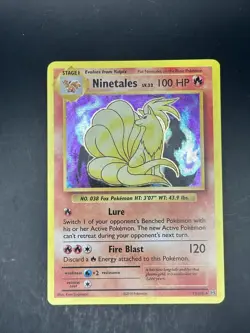 Ninetales 15/108 Holo Rare Evolutions Pokemon Holo Near Mint EN - Image 1