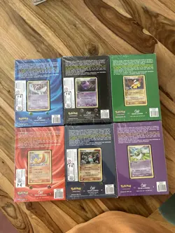 Pokemon Estampas Ilustradas Vintage Lugia Ho-Oh Gengar RARE 2000s Sealed OVP - Image 2
