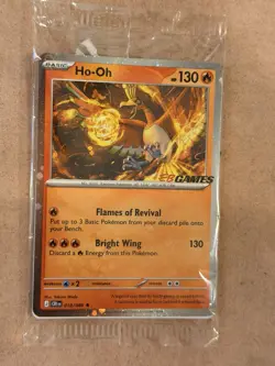 Ho-Oh 010/086 EB Games Promo (English) SEALED Pokemon TCG - Image 1