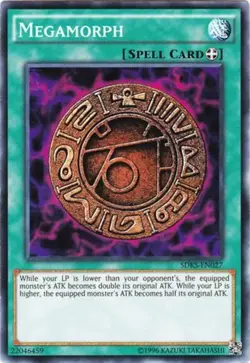 1 x Megamorph - SDKS-EN027 - Common - Unlimited Edition Near Mint, English YGO - Image 1