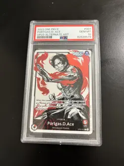 2023 ONE PIECE | PORTGAS D. ACE OP03-001 | ENG | ALTERNATE ART | PSA 10 GEM MT - Image 4