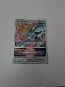 Pokemon Arceus v Star TCG Metal Card 122/172 Mint Condition - Image 1