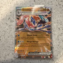 Greninja ex 106/167 Twilight Masquerade Pokemon NM/M - Image 1