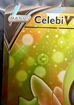 Celebi V Near Mint Full Art 160/198 Swsh06: Sword & Shield - Chilling Reign Holo - Image 2