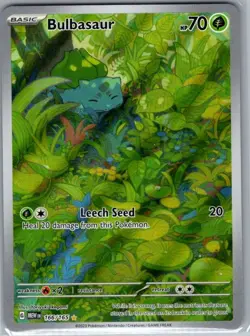 Bulbasaur 166/165 SV: Scarlet & Violet 151 - Pokemon Card - NM - Image 1