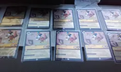 34/P1 Mickey leader of the band Lorcana x13 CARDS near mint English Promo disney - Image 3