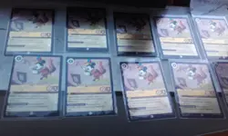 34/P1 Mickey leader of the band Lorcana x13 CARDS near mint English Promo disney - Image 5