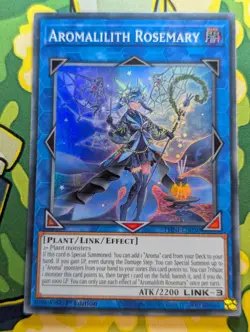 Aromalilith Rosemary PHNI-EN050 Super Rare 1st Edition YuGiOh TCG Card - Image 1
