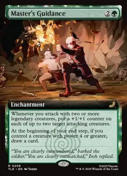 Master's Guidance - Extended Art TLE NM MTG - Image 1
