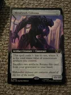 Metalwork Colossus Extended Art Marvel Super Heroes Mtg Nm 0442 - Image 1