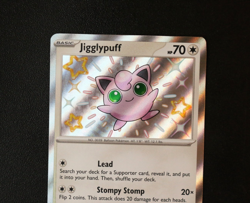 Pokemon Card TCG - Jigglypuff 198/091 - Paldean Fates - Baby Shiny Rare - NM ⭐ - Image 2