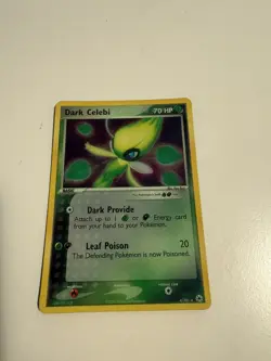 Pokemon TCG Dark Celebi 4/101 Hidden Legends NM - Image 1
