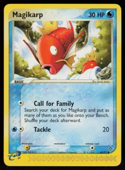 Magikarp 60/97 Common Dragon Pokemon Near Mint - Image 1