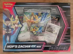 Pokemon TCG Hop’s Zacian ex Box Sealed - Image 1