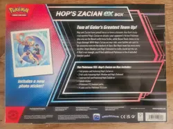 Pokemon TCG Hop’s Zacian ex Box Sealed - Image 2