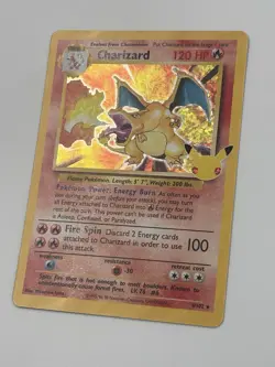 Charizard 4/102 Celebrations: Classic Collection Holo Pokemon Single - Image 2