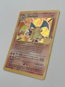 Charizard 4/102 Celebrations: Classic Collection Holo Pokemon Single - Image 3