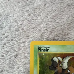 Pokemon TCG Pinsir Holo Rare Card Jungle Unlimited Vintage 9/64 HP - Image 3