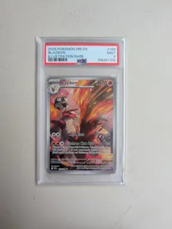 PSA 9 Pokemon Blaziken IR 2025 Destined Rivals 192/182 - Image 1